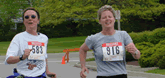 Laurel & Michelle display finishing smiles.